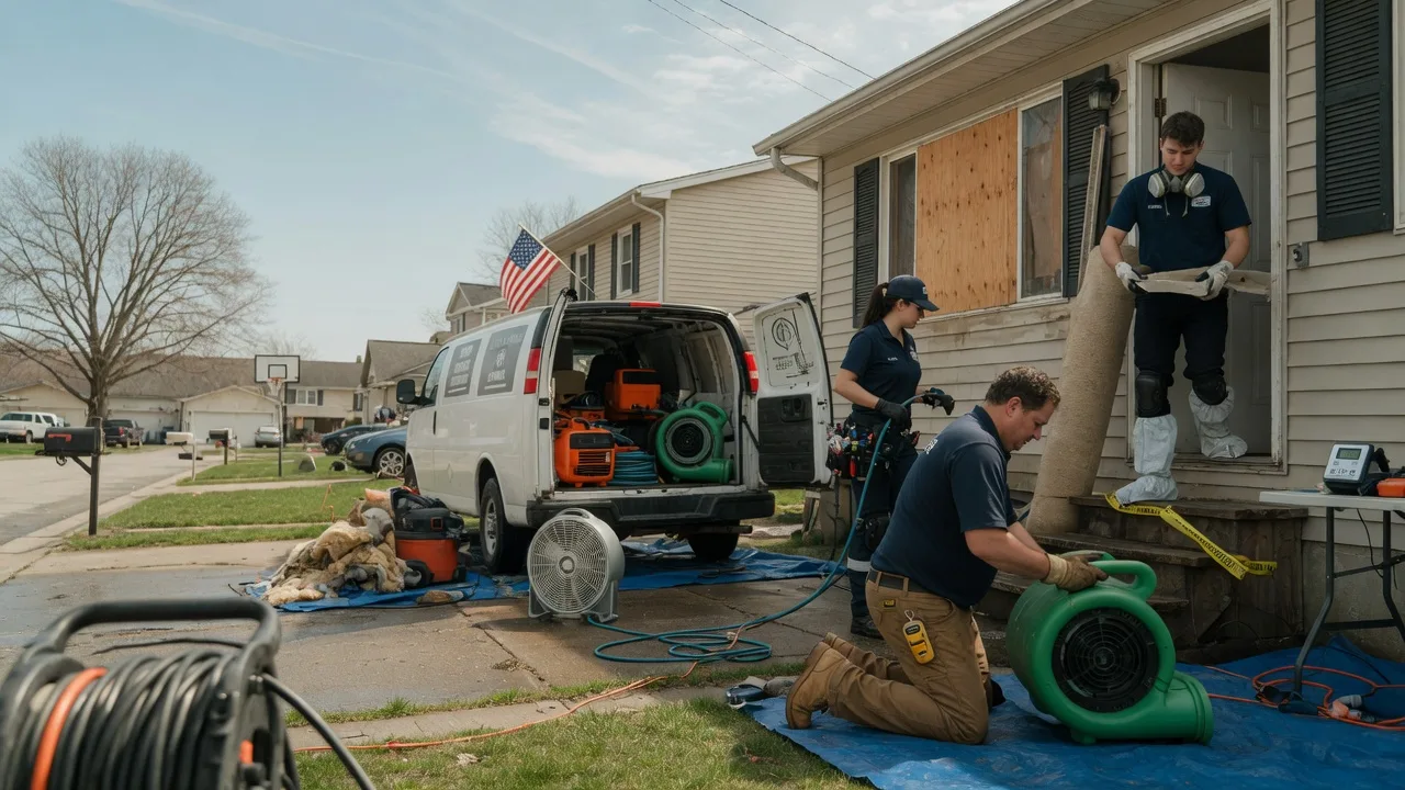 Water Damage Restoration in Buffalo, TX near me